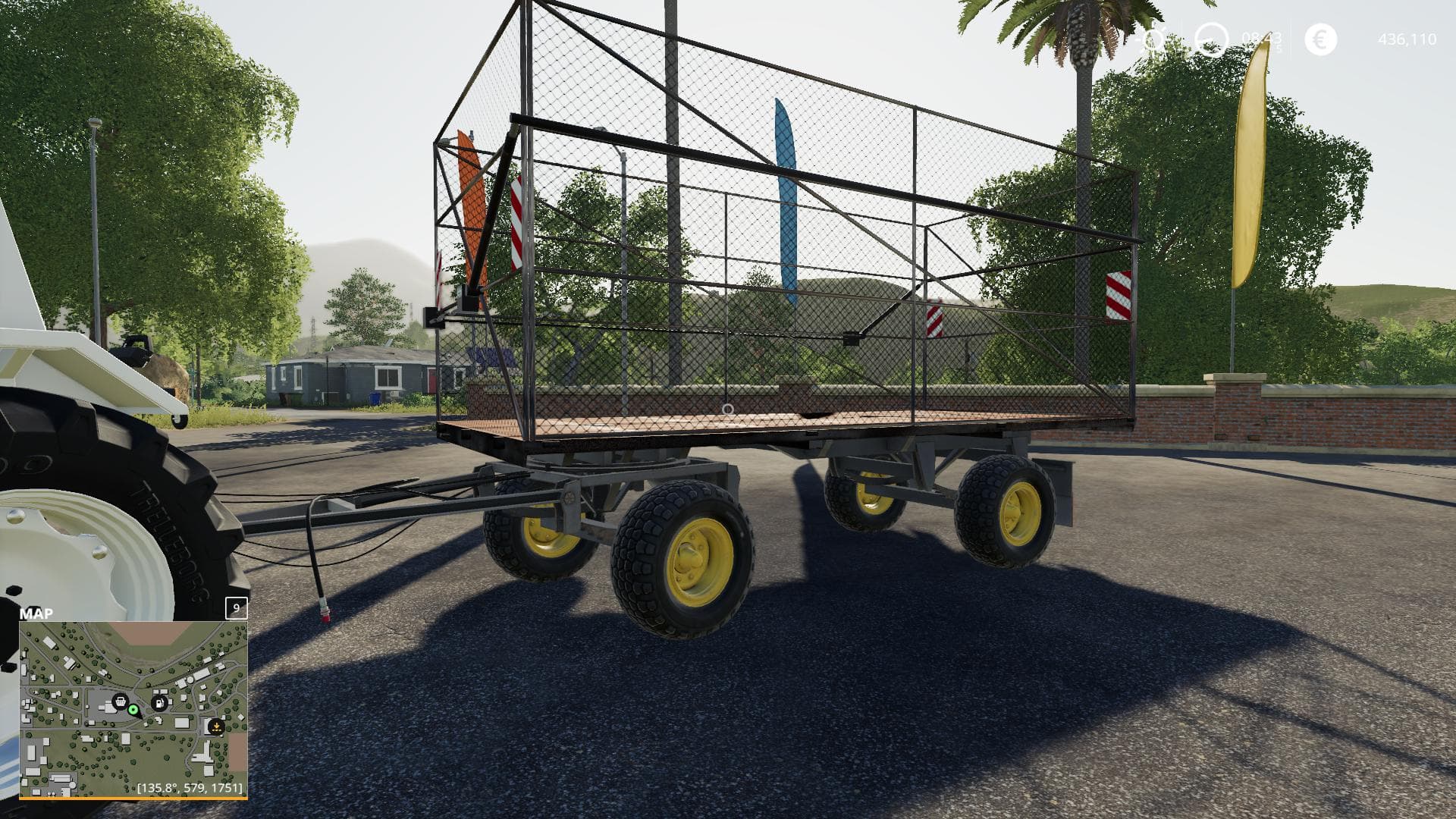 HW 80 Bale Trailer 3