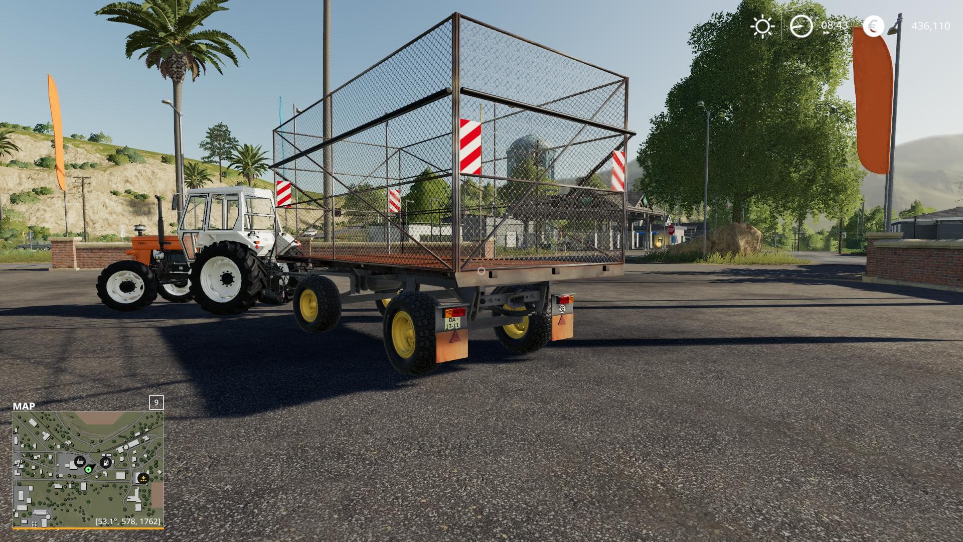 HW 80 Bale Trailer 2