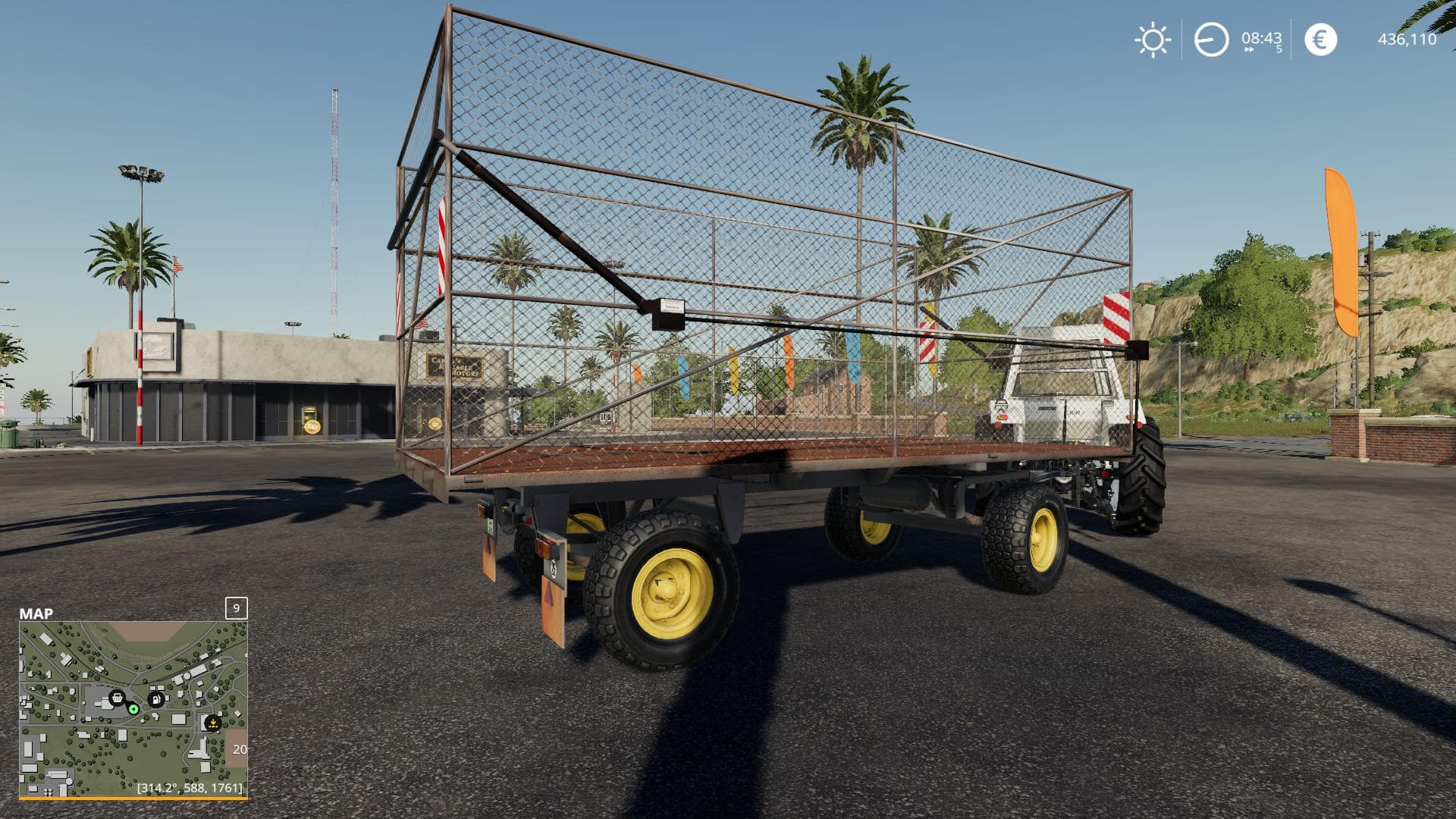 HW 80 Bale Trailer
