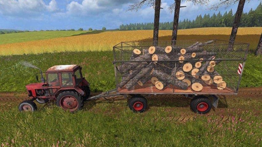 HW80 Ballengitterwagen