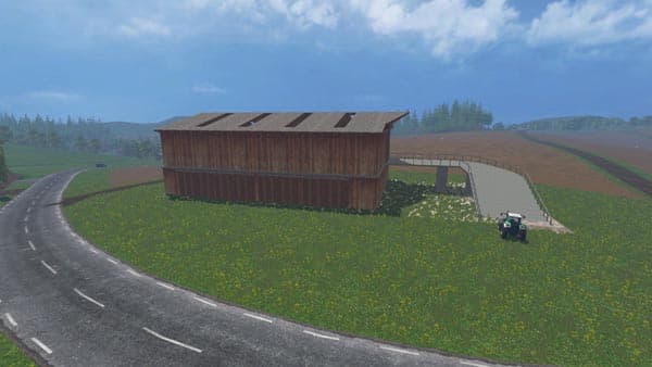 Hall With Crane Building Placeable 2