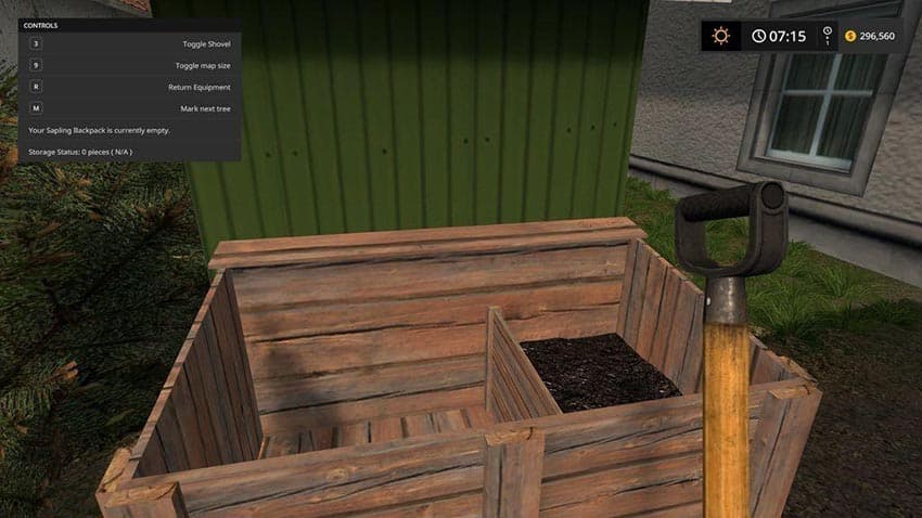 Hand Plant Saplings 2