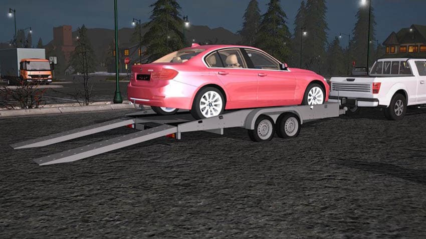 Hapert car transport trailer [SP]