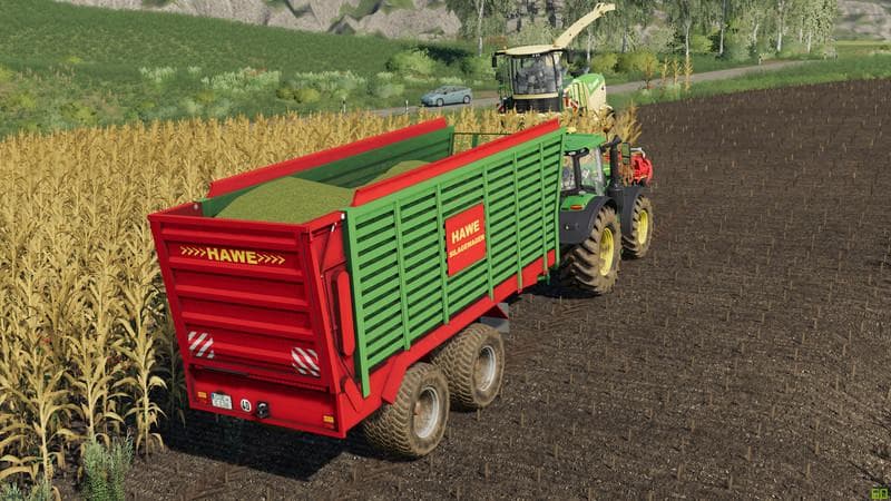 Hawe Silage Trailer SLW 45 3