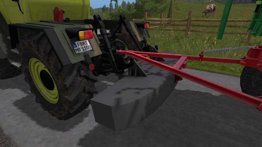 Heckgewicht 1600Kg [MP] 3