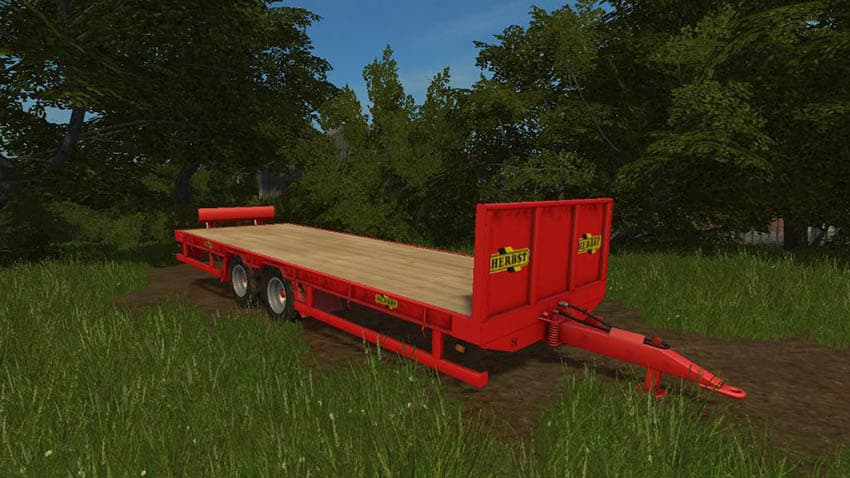 Herbst 24FT Flat Bed Trailer 3