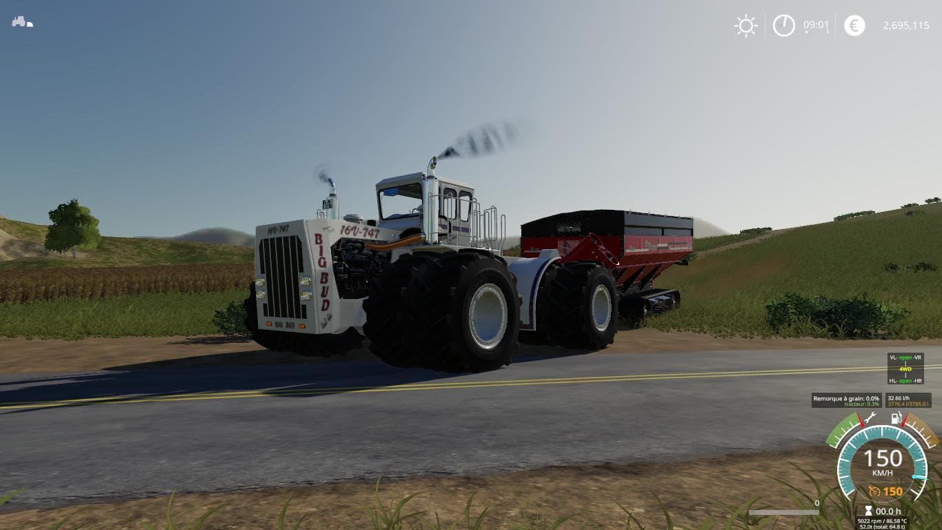 High-speed BigBud 747