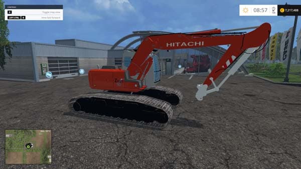 Hitachi ZX110 excavator 3
