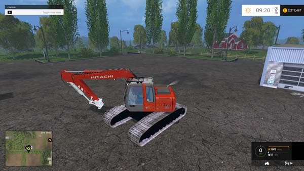 Hitachi ZX110 excavator 2
