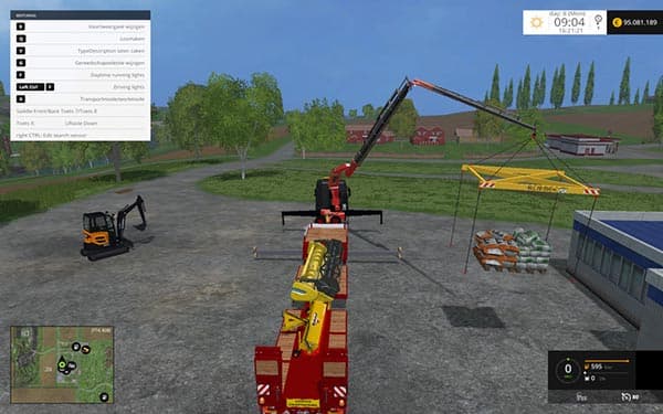 Hoisting Tool Narrow with chains [MP] 2