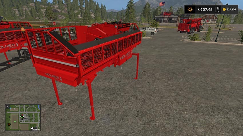 Holmer Auger Wagon for sugar beets potato chaff woodchips [MP]