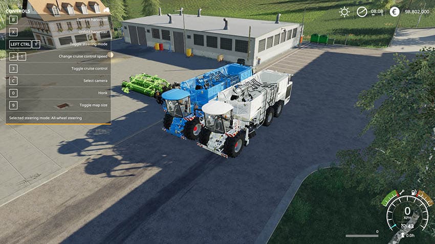 Holmer with Potatos &amp; SugarBeet + cutting units 2