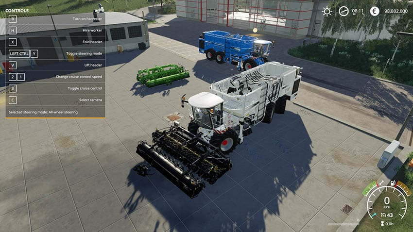 Holmer with Potatos &amp; SugarBeet + cutting units