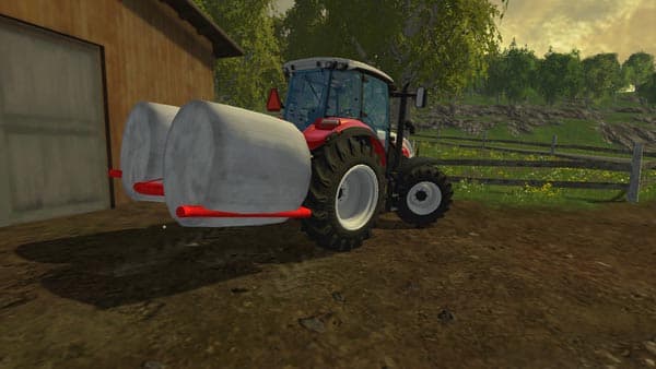 Homemade bale fork 4