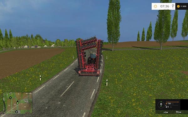Horsch Tiger 20 meter