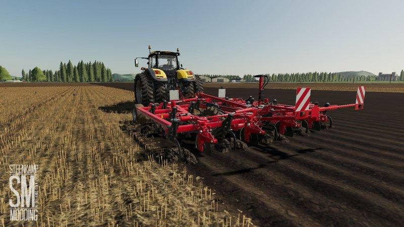 Horsch Tiger 6DT plow version 2