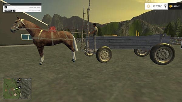 Horse and cart 2