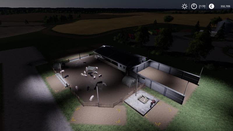 Huge Pig Enclosure