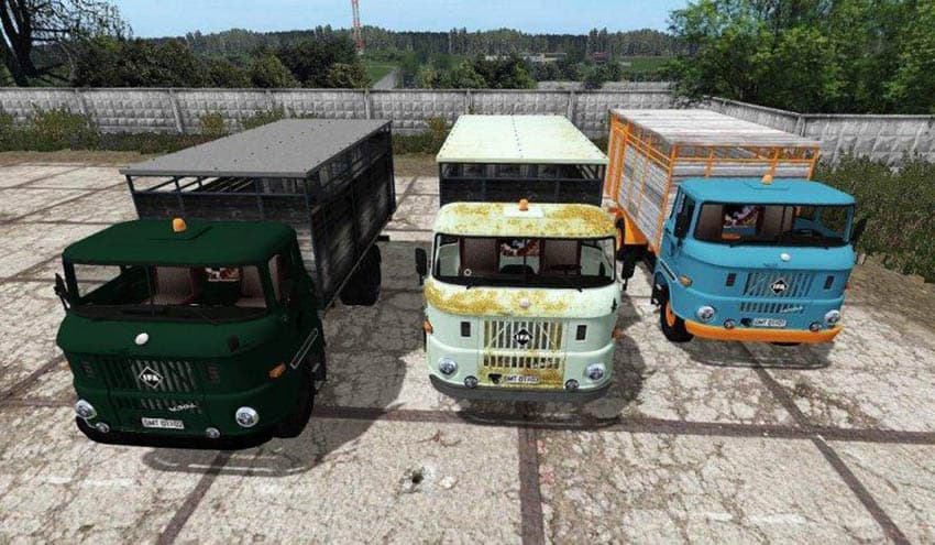 IFA W50 ANIMAL TRANSPORT