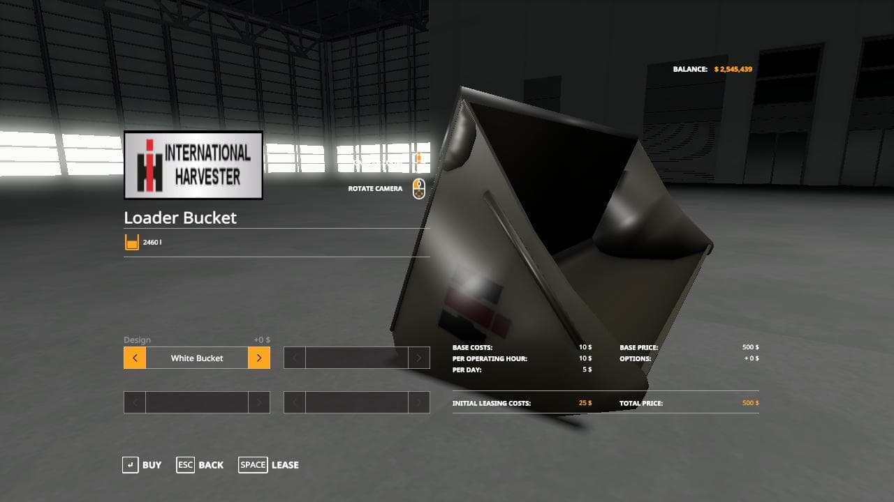 IH buckets beta 2