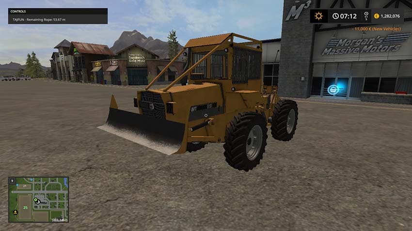 IMT 5131 winch skidder 3