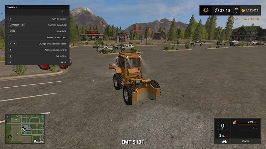 IMT 5131 winch skidder 2