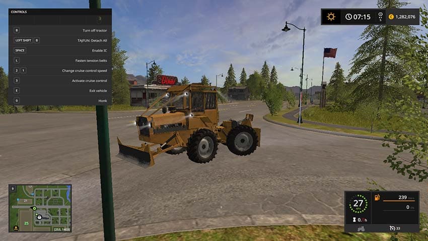 IMT 5131 winch skidder