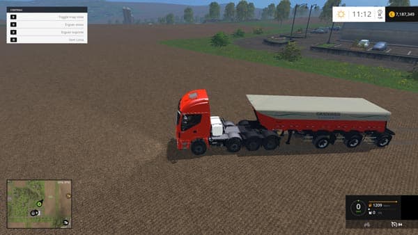 IVECO STRALIS 560 8X4 + TRAILER 2