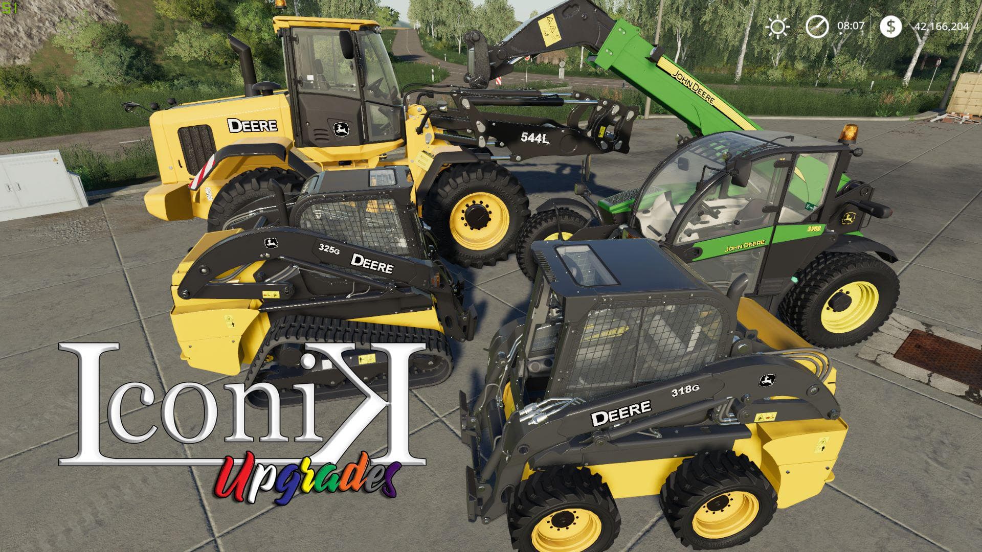 Iconik Deere Pack 4