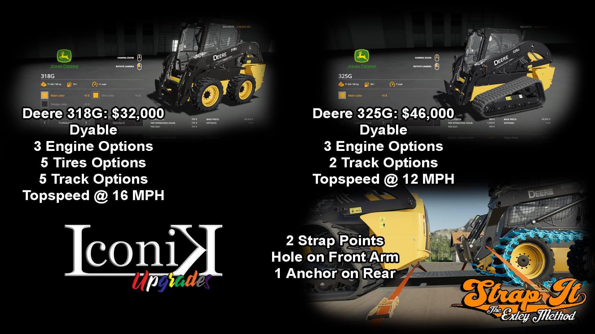 Iconik Deere Pack 3