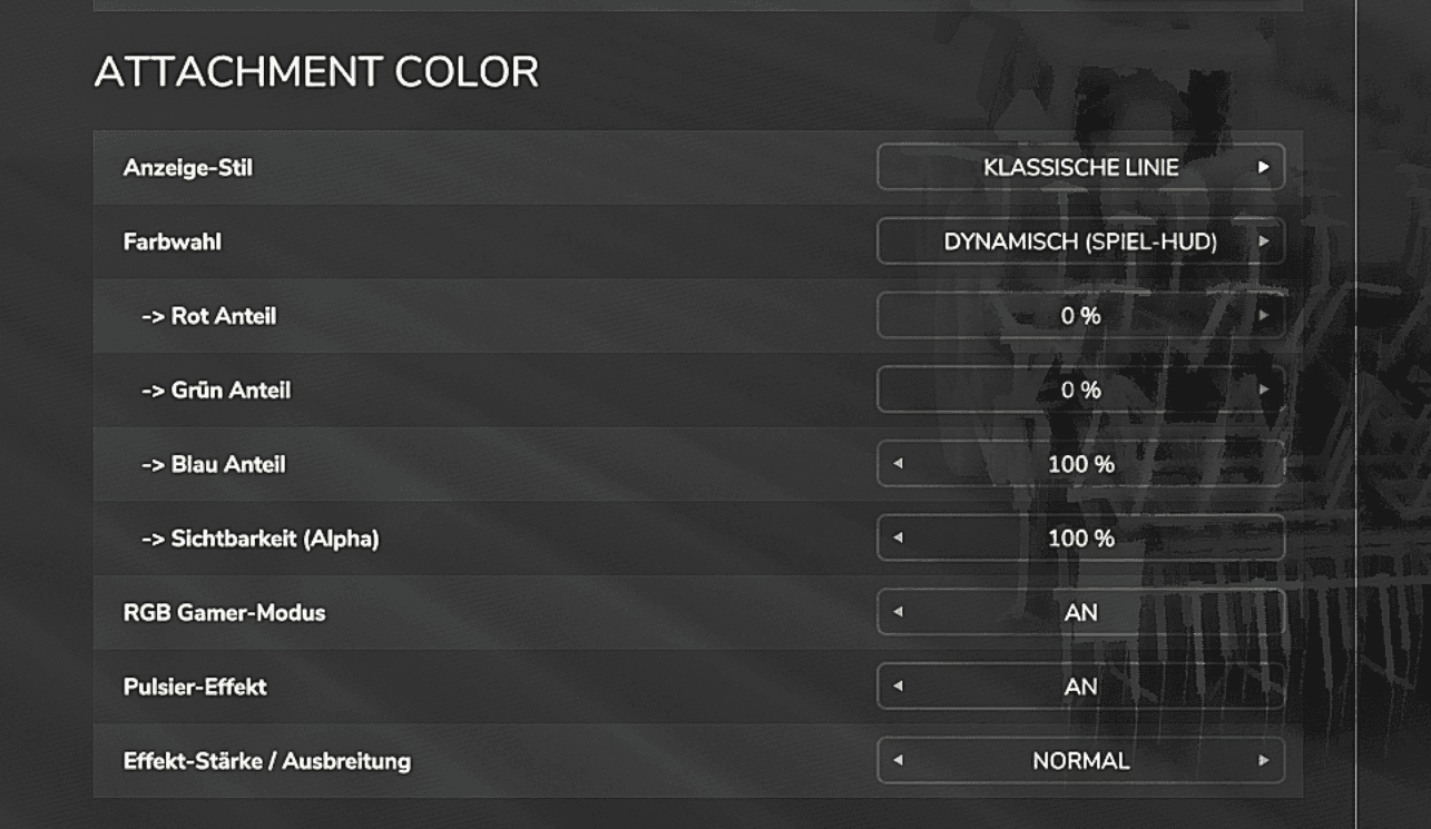 Better attachment indicator