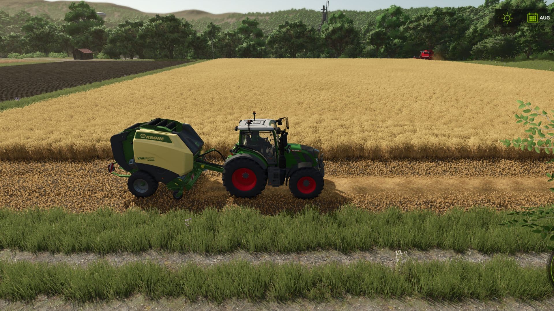 Improved round baler 3