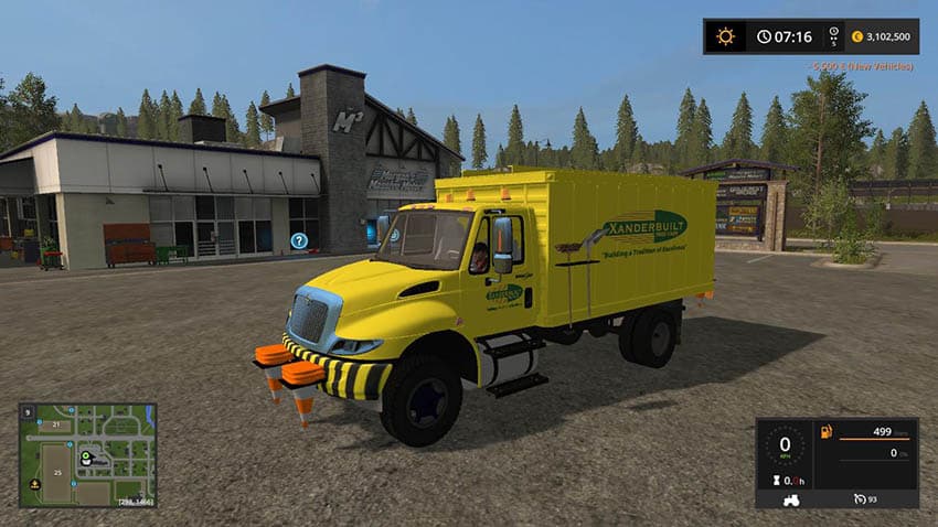 International chipper truck 3