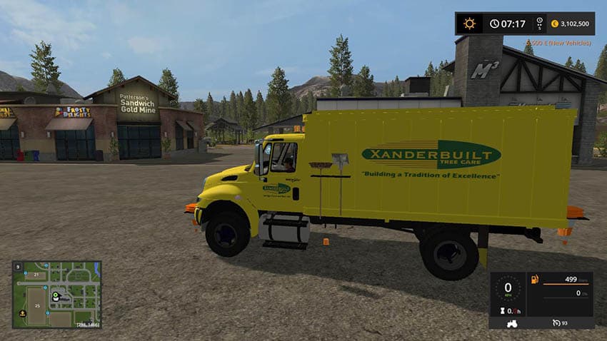 International chipper truck 2