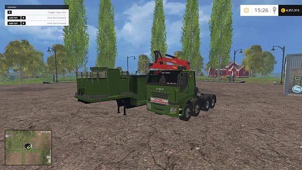 Iveco stralis wood chippers 3