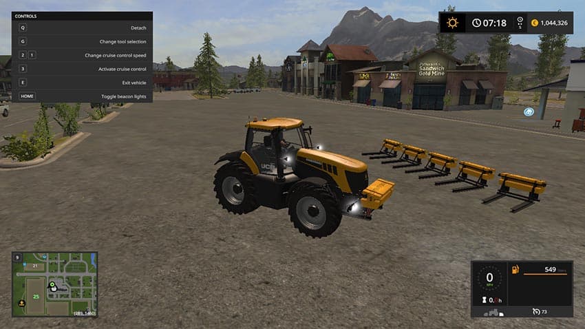 JCB 435s Rear Weight Set [SP]