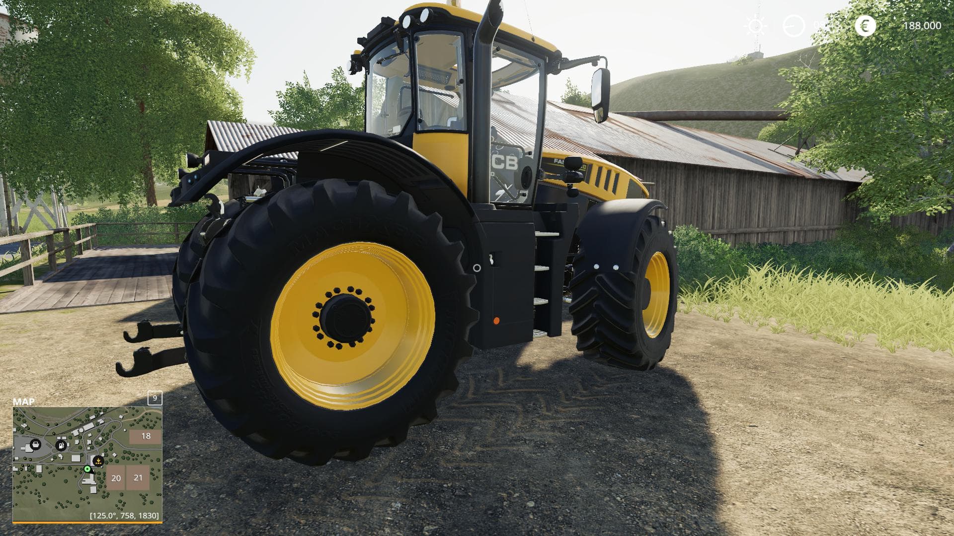 JCB Fastrac 8000 Customizable 2
