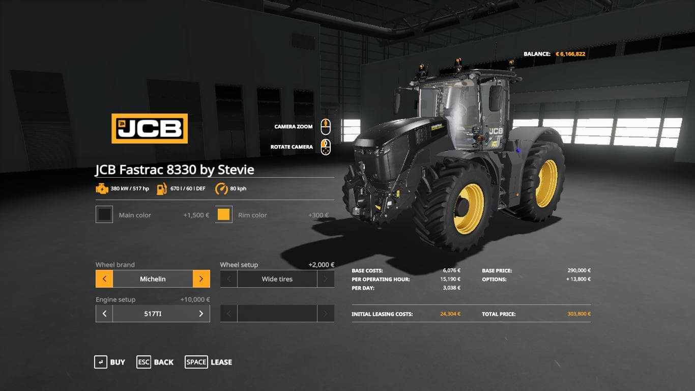 JCB Fastrac 8330 by Stevie 2