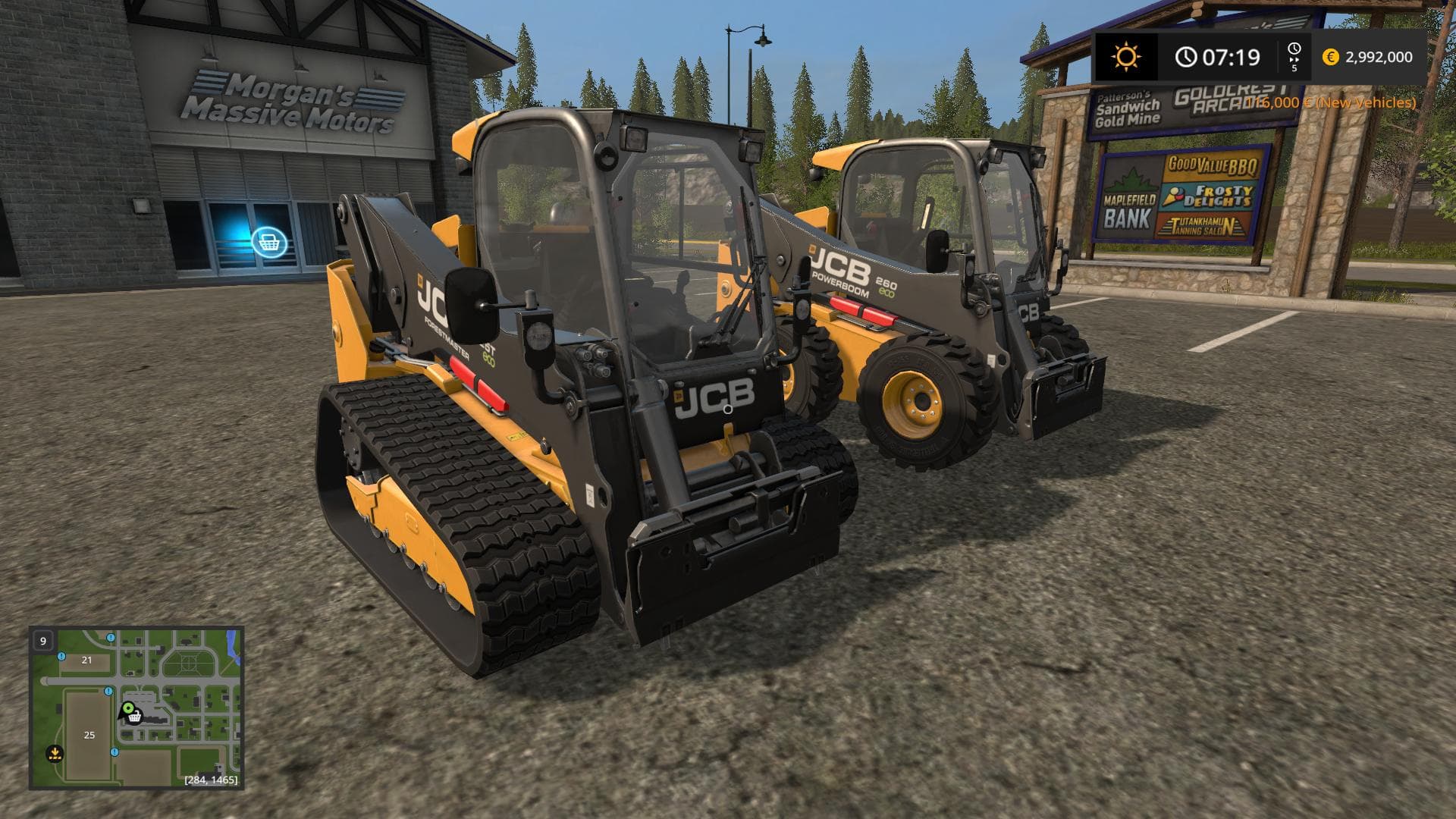 JCB Skidsteer with Weight 3