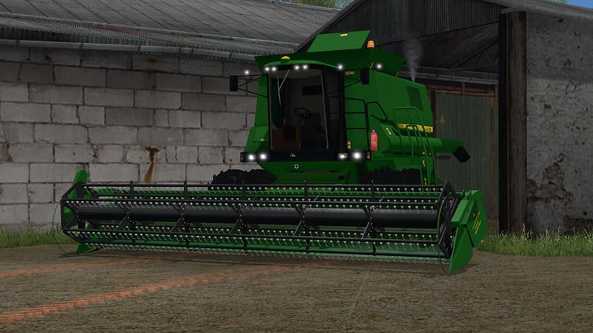 JD 1550 + Header 3