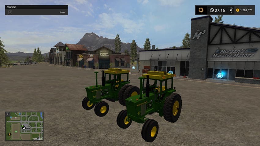 JD 20 series 2wd TRACTOR 3