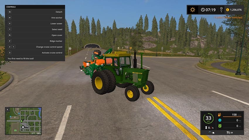 JD 20 series 2wd TRACTOR