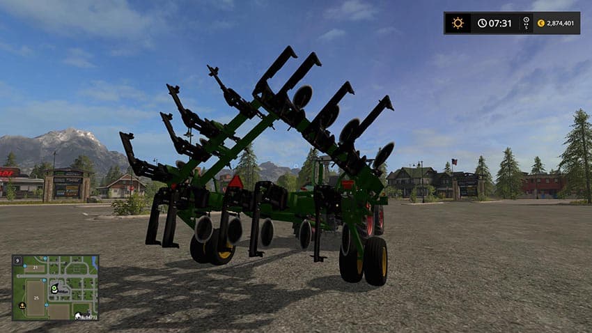 JD 2100 Plow 8 ft wings 2