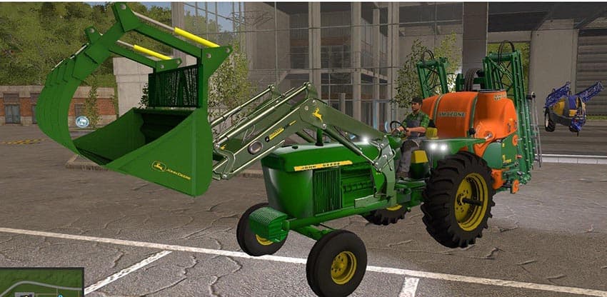 JD 4020 Wide Axle with Loader 2
