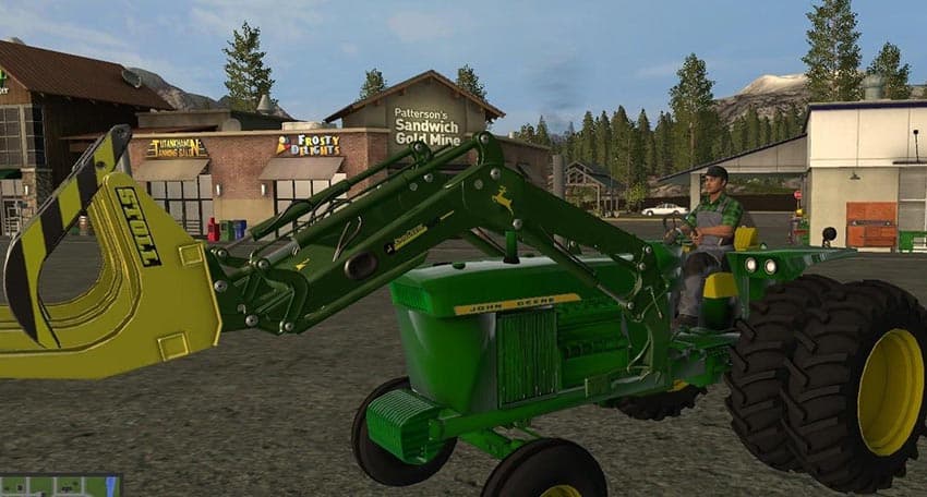 JD 4020 Wide Axle with Loader