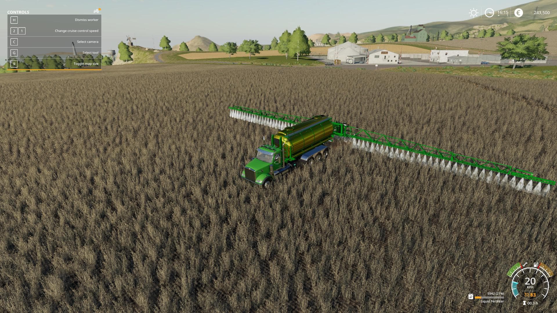 JD 4045 hooklift sprayer 3