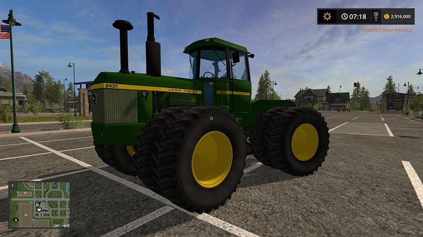 JD 8000 Series Articulated 4WD 3