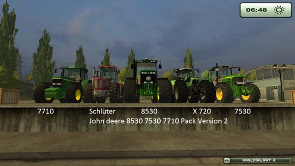 JD 8530 7530 7710