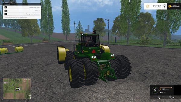 JD 9630 Selectable 2