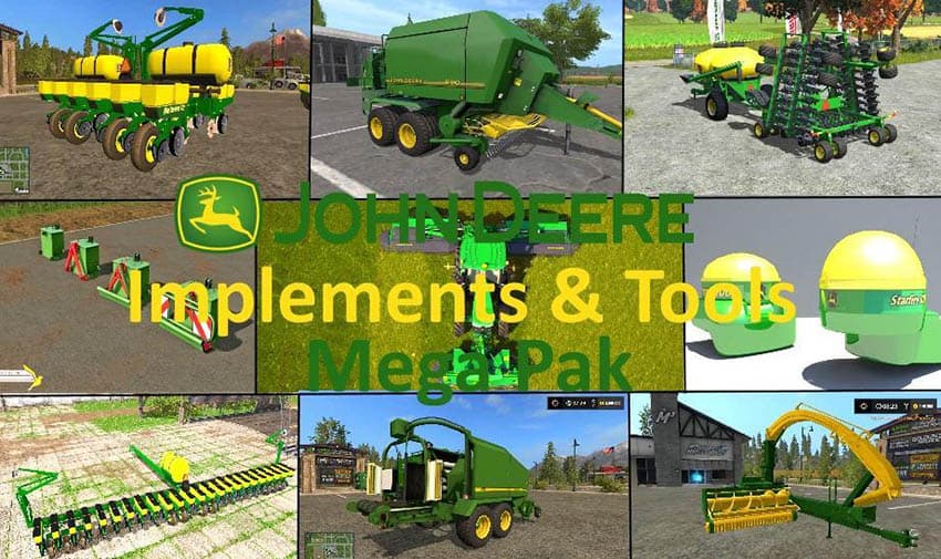 JD implements & tools Mega Pack